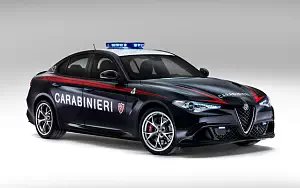 Cars wallpapers Alfa Romeo Giulia Quadrifoglio Carabinieri - 2016
