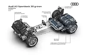 Cars wallpapers Audi A3 Sportback 30 g-tron - 2020
