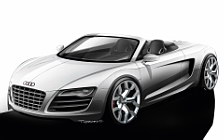 Cars wallpapers Audi R8 Spyder - 2009