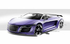 Cars wallpapers Audi R8 GT Spyder - 2011