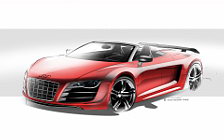 Cars wallpapers Audi R8 GT Spyder - 2011