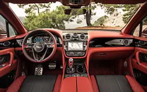 Cars wallpapers Bentley Bentayga Diesel (Rubino Red) - 2016