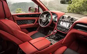 Cars wallpapers Bentley Bentayga Diesel (Rubino Red) - 2016