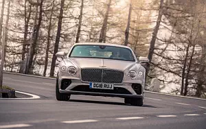 Cars wallpapers Bentley Continental GT (Extreme Silver) - 2018