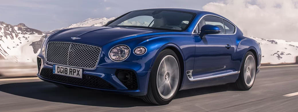 Cars wallpapers Bentley Continental GT (Sequin Blue) - 2018 - Car wallpapers
