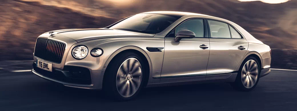 Cars wallpapers Bentley Flying Spur Blackline (White Sand) - 2019 - Car wallpapers