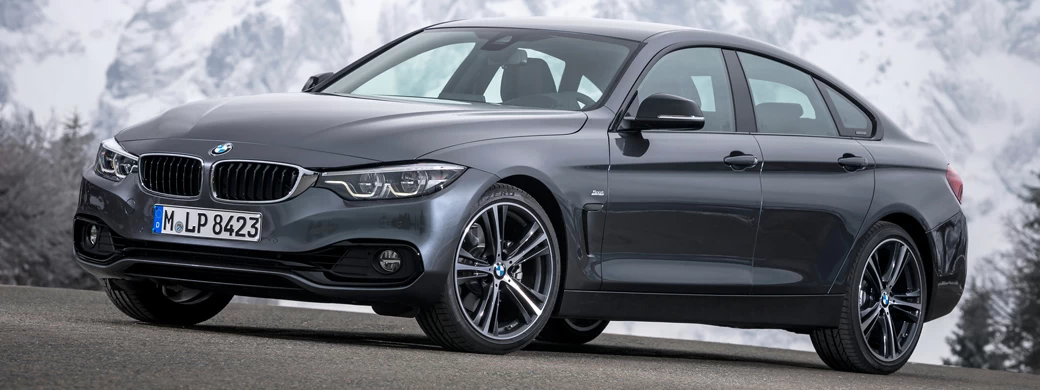 Cars wallpapers BMW 4-series Gran Coupe Sport Line - 2017 - Car wallpapers