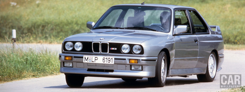 Cars wallpapers BMW M3 E30 - 1987 - Car wallpapers