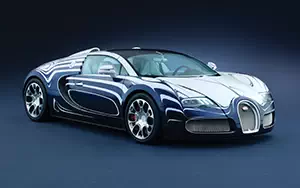 Cars wallpapers Bugatti Veyron Grand Sport Roadster L'Or Blanc - 2011