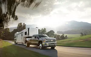 Cars wallpapers Chevrolet Silverado 3500 HD LTZ Crew Cab - 2014