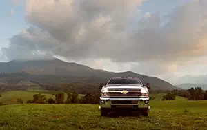 Cars wallpapers Chevrolet Silverado 3500 HD LTZ Crew Cab - 2014