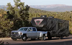 Cars wallpapers Chevrolet Silverado 3500 HD LTZ Crew Cab - 2014