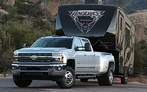 Cars wallpapers Chevrolet Silverado 3500 HD LTZ Crew Cab - 2014