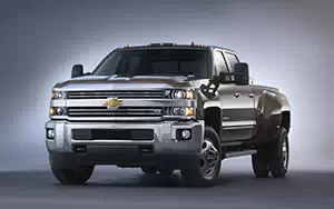 Cars wallpapers Chevrolet Silverado 3500 HD LTZ Crew Cab - 2014