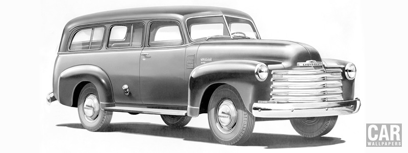 Cars wallpapers Chevrolet Suburban - 1949 - Car wallpapers
