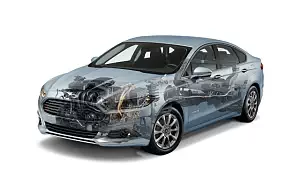 Cars wallpapers Ford Mondeo Hybrid Sedan - 2014