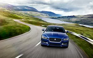 Cars wallpapers Jaguar XE R-Sport UK-spec - 2015