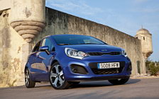 Cars wallpapers Kia Rio 5door Blue - 2011