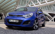 Cars wallpapers Kia Rio 5door Blue - 2011