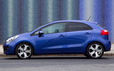 Cars wallpapers Kia Rio 5door Blue - 2011