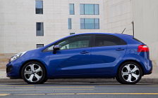 Cars wallpapers Kia Rio 5door Blue - 2011