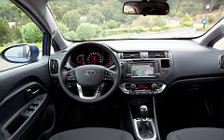 Cars wallpapers Kia Rio 5door Blue - 2011