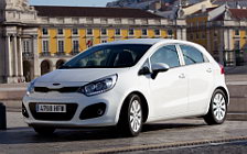 Cars wallpapers Kia Rio 5door White - 2011