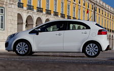 Cars wallpapers Kia Rio 5door White - 2011