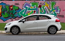 Cars wallpapers Kia Rio 5door White - 2011