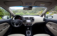 Cars wallpapers Kia Rio 5door White - 2011