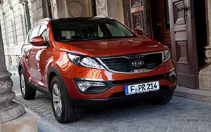 Cars wallpapers Kia Sportage (Techno Orange) - 2010