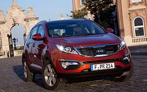 Cars wallpapers Kia Sportage (Techno Orange) - 2010