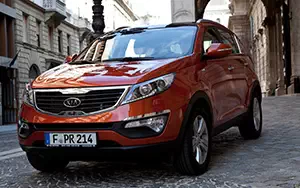 Cars wallpapers Kia Sportage (Techno Orange) - 2010