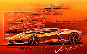 Cars wallpapers Lamborghini Revuelto - 2023