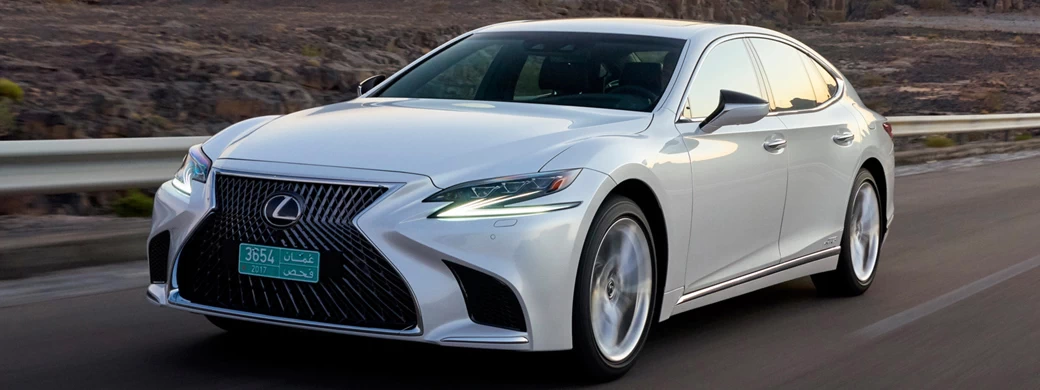 Cars wallpapers Lexus LS 500h AWD (Sonic White) - 2017 - Car wallpapers