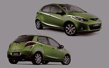 Cars wallpapers Mazda 2 - 2007