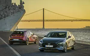 Cars wallpapers Mazda 3 Hatchback (Polymetal Grey Metallic) - 2019