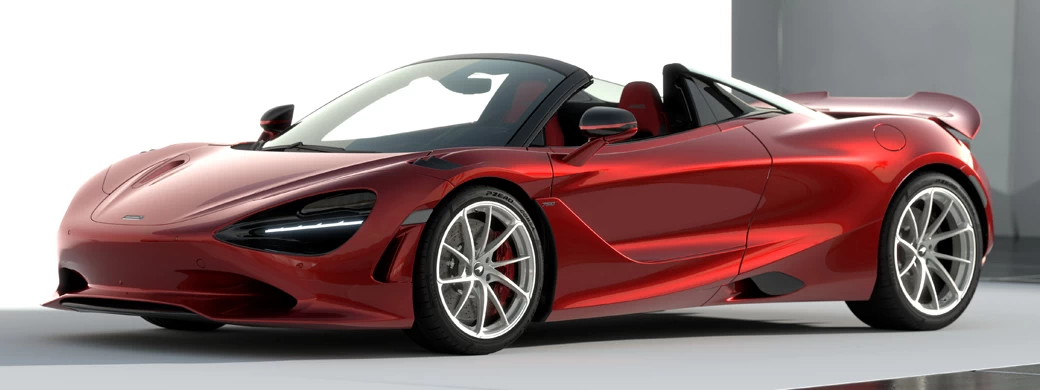 Cars wallpapers McLaren 750S Spider Volcano Red MSO Contrast Pack - 2024 - Car wallpapers