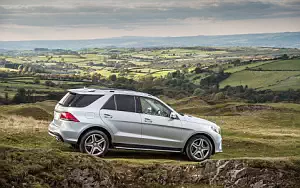 Cars wallpapers Mercedes-Benz GLE 500 e 4MATIC AMG Line UK-spec - 2015