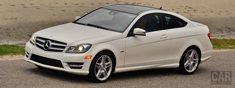 Cars wallpapers Mercedes-Benz C350 Coupe US-spec - 2012 - Car wallpapers