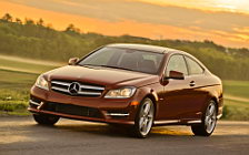 Cars wallpapers Mercedes-Benz C350 Coupe US-spec - 2012