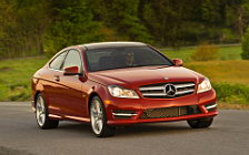 Cars wallpapers Mercedes-Benz C350 Coupe US-spec - 2012