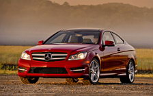 Cars wallpapers Mercedes-Benz C350 Coupe US-spec - 2012