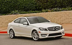 Cars wallpapers Mercedes-Benz C350 Coupe US-spec - 2013