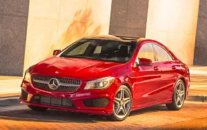 Cars wallpapers Mercedes-Benz CLA250 AMG Sports Package US-spec - 2014