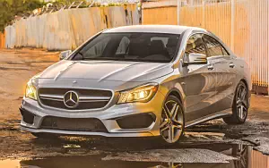 Cars wallpapers Mercedes-Benz CLA45 AMG US-spec - 2014