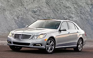 Cars wallpapers Mercedes-Benz E350 Luxury US-spec - 2010