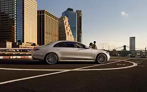 Cars wallpapers Mercedes-Benz S-class AMG Line US-spec - 2020