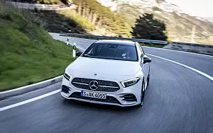 Cars wallpapers Mercedes-Benz A 180 d AMG Line - 2018