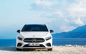 Cars wallpapers Mercedes-Benz A-class AMG Line - 2018